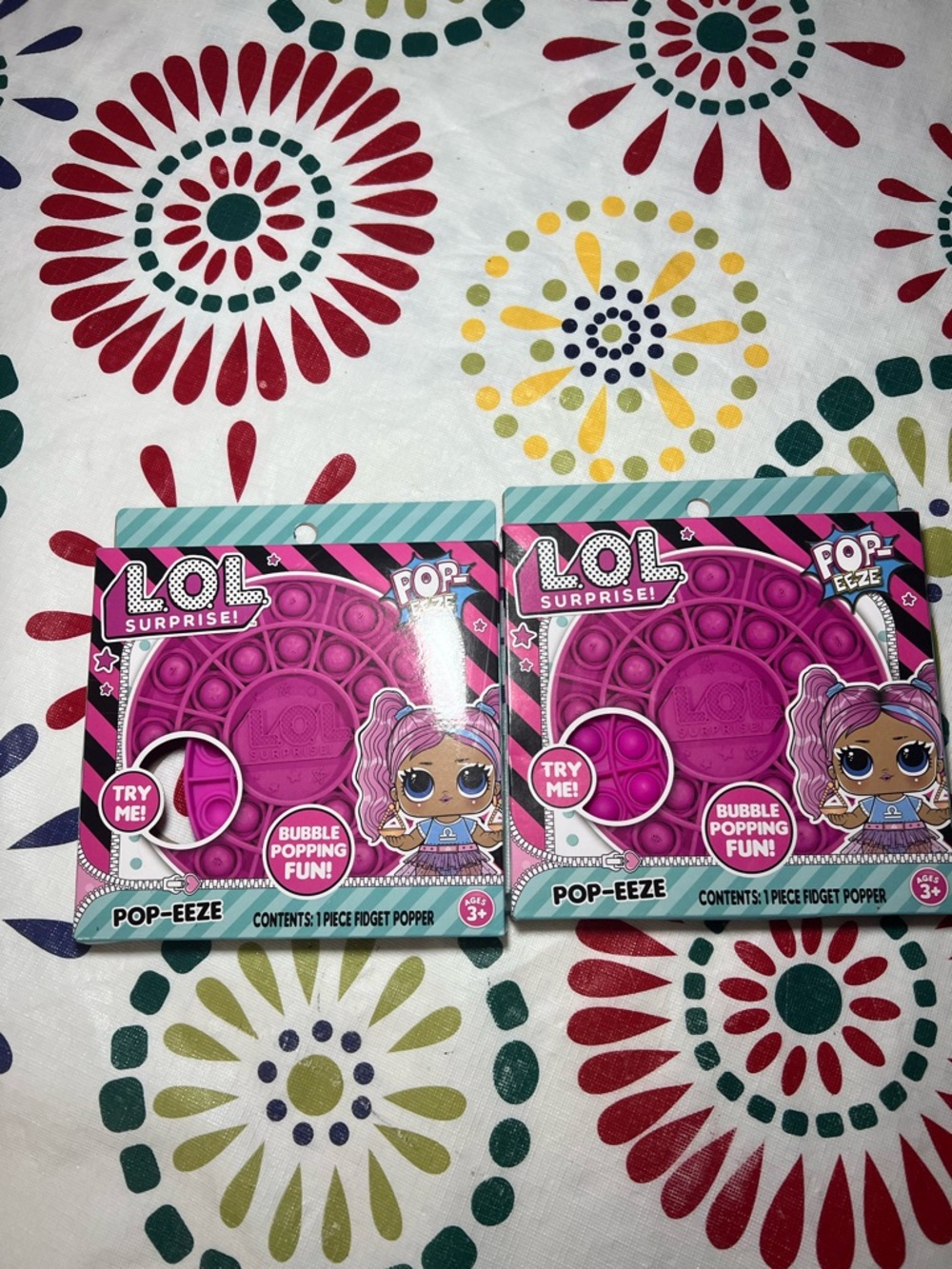 NEW LOL Surprise POP-EEZE Fidget Popper Bubble Popping Fun Lot